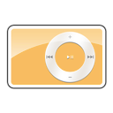 Orange, ipod, shuffle, 2g Orange icon
