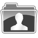 Users, Folder Black icon