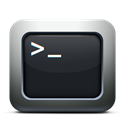 terminal, Command DarkSlateGray icon