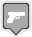 pistola, Gun DarkSlateGray icon