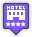 Hotel4stars DarkSlateGray icon