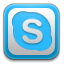 Skype DodgerBlue icon