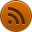 subscribe, Rss, feed Chocolate icon