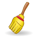 sweep, Clear, Edit, Sweeper Gold icon