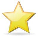 bookmark, Favorite, star Gold icon