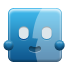 Finder, mac SteelBlue icon