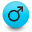 male DeepSkyBlue icon
