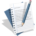 Edit, write, Text, Resume, document WhiteSmoke icon