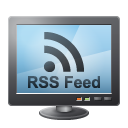 10, 6, Rss DarkSlateGray icon