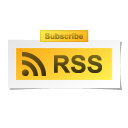Rss, subscribe, feed Black icon