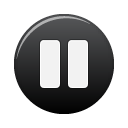 Pause, button DarkSlateGray icon
