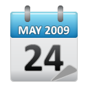 2009, Calendar, event, may Gainsboro icon