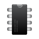 microchip, Chip DarkSlateGray icon
