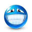smile, Face DodgerBlue icon
