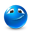 smiley DodgerBlue icon