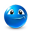 smiley DodgerBlue icon