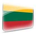 Lithuania, flag DarkSlateGray icon