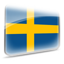 flag, swedish, sweden Teal icon