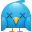 Rest, In, tweetle, Peace DodgerBlue icon