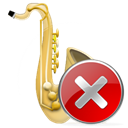 saxophone, instrument Black icon