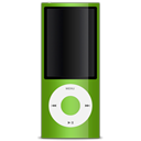 ipod, Apple, green Black icon