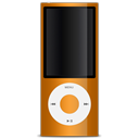 nano, Orange, 5g, ipod Black icon