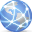 network, Connect, internet, telecom CornflowerBlue icon