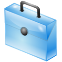 Briefcase SkyBlue icon