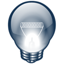 bulb Black icon