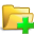 Folder, Add, open Goldenrod icon