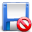 save, delete DarkSlateBlue icon