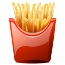 junk food, fries, food, french, Fast food Black icon