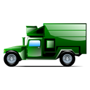 transportation, Car, vehicle, truck Black icon