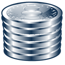 Coins DarkSlateGray icon