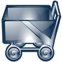 Cart, shopping DarkSlateGray icon