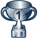 cup, trophy, Prize DarkSlateGray icon