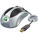 Usb, Mouse, hardware Black icon