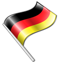 german, flag Black icon