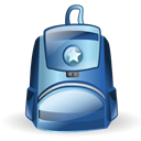 Backpack Black icon