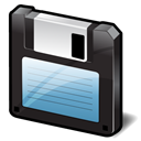 Disk, Floppy Black icon