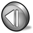First, button Black icon