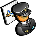 pilot Black icon