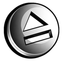 button, Eject Black icon