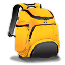 Backpack Black icon