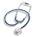 stethoscope Black icon