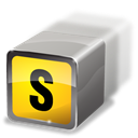 A letter, Animation Silver icon