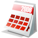 year, Calendar Black icon