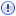 White, exclamation RoyalBlue icon