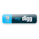 Digg, large, Blue DarkSlateGray icon