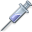 injection, syringe Black icon